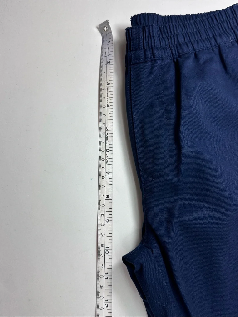 French Toast Navy Elastic Waist Jogger Pants